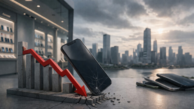 Smartphone-Markt: Absatz stürzt im dritten Quar­tal auf tiefsten Stand seit 2013