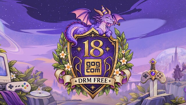 18 Jahre GOG: Anniversary Sale mit Spieleangeboten gestartet
